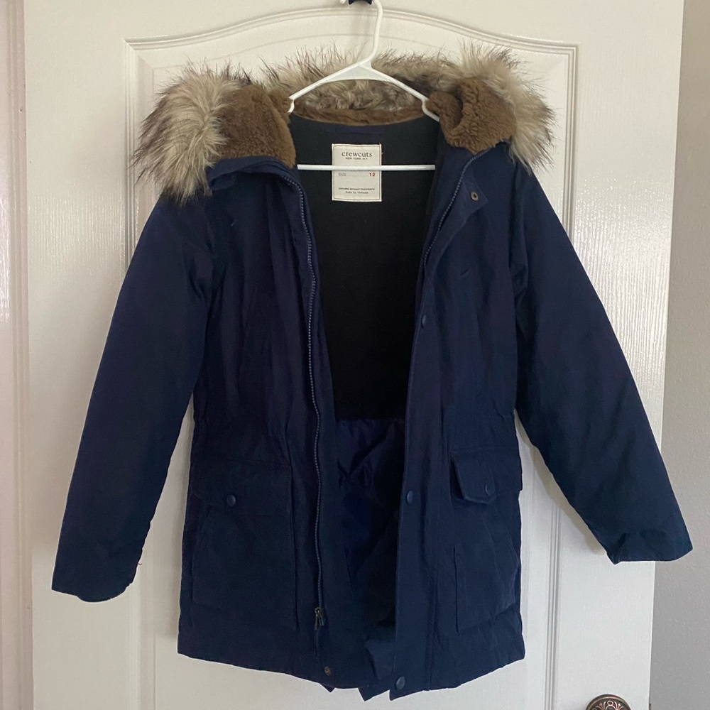 J. Crew boys size 12 coat